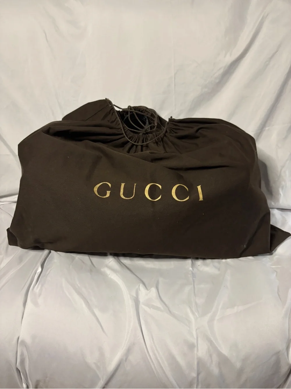 Gucci Beige and Navy GG Monogram Duffel Bag - Picture 17 of 17